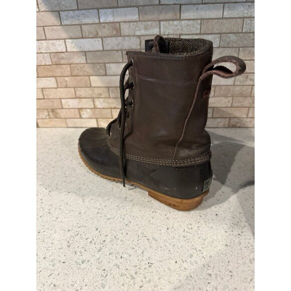 G.H. Bass & Co Harlequin‎ Womens Duck Rain Boot Size 8 - Picture 4 of 7